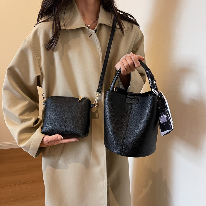 レディースPUバケットショルダーバッグ,ラグジュアリー,多用 - Luxury Bags On Sales のレビューと価格