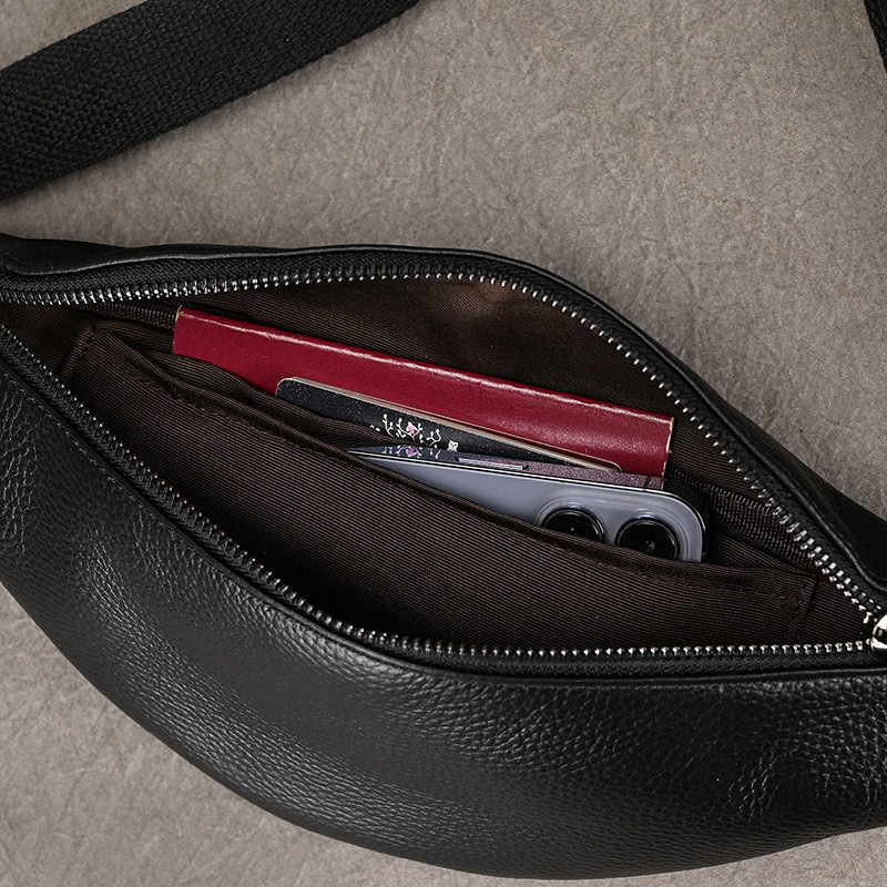 2024年 メンズ ウエストバッグ 本革 アウトドア レザー - Luxury Bags Leather のレビューと価格