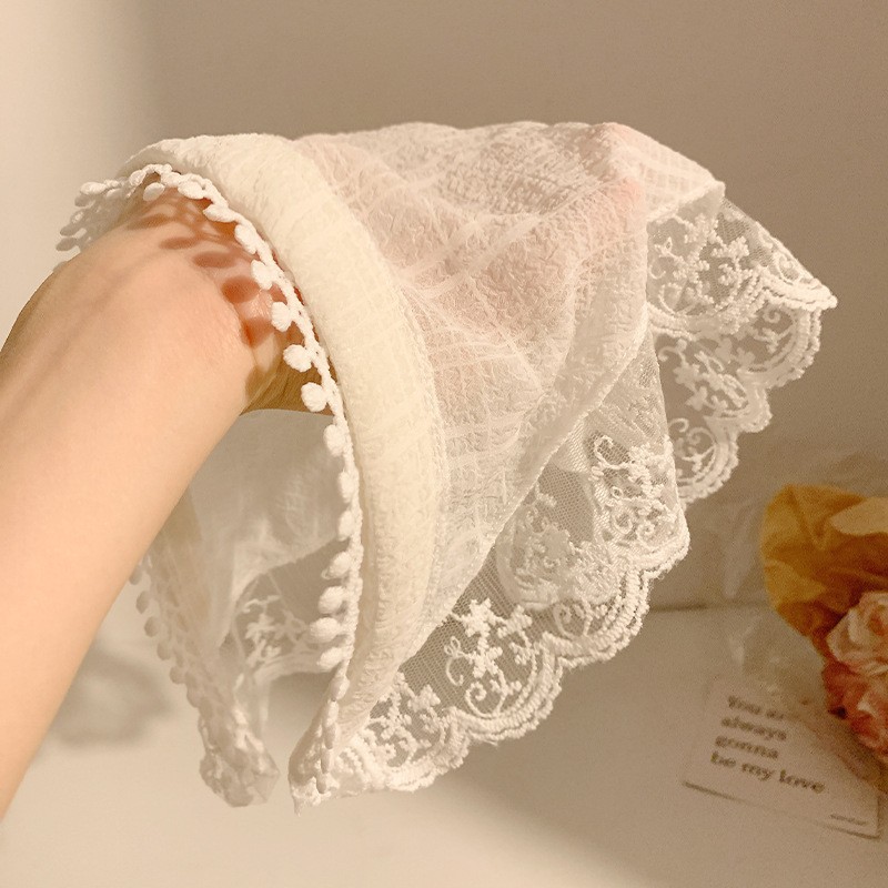 ヘッドトライアングルスカーフヘッドバンドプレミアムレースヘッ - Luxury Bags Cute のレビューと価格