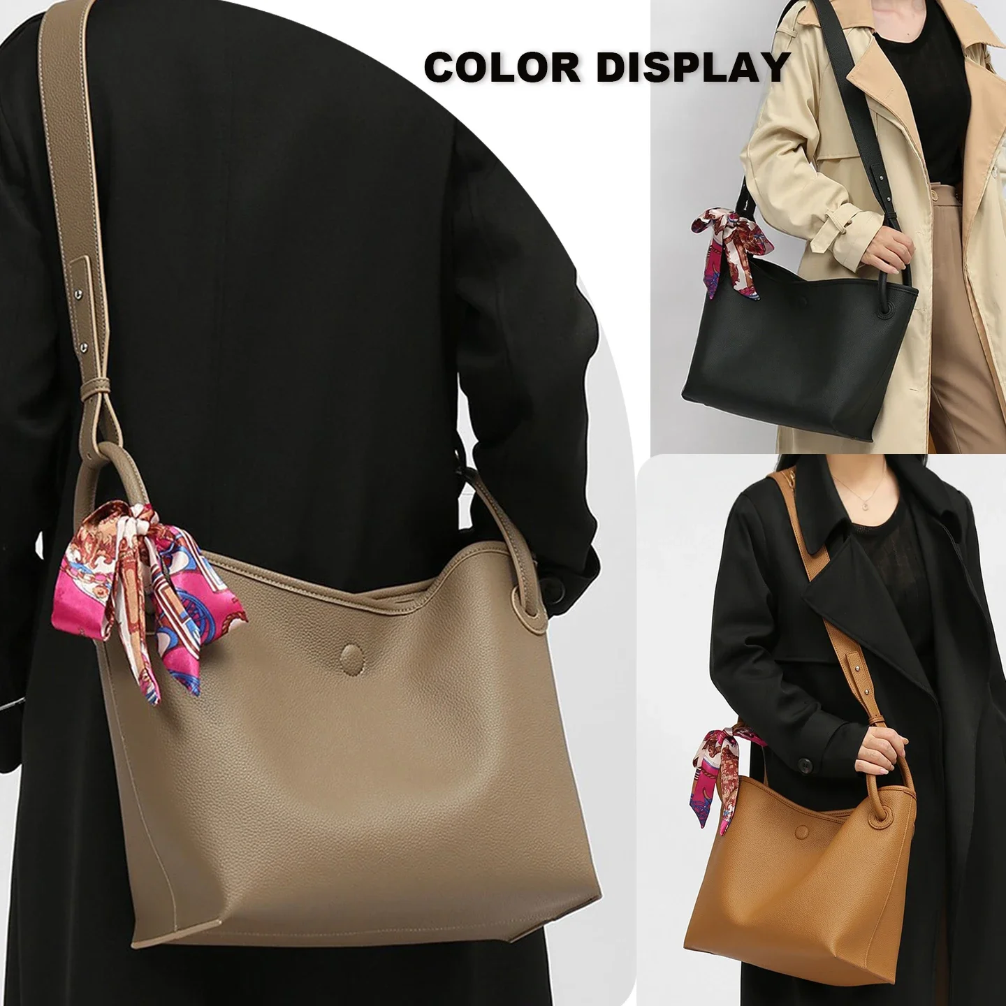 ライトラグジュアリー ハイエンド レディース トートバッグ  - Luxury Bags Leather のレビューと価格