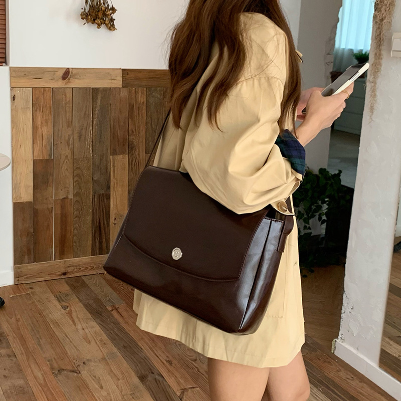 Cgcbag-女性用のビンテージスタイルの合成皮革バッグ,大 - Luxury Bags Tote のレビューと価格