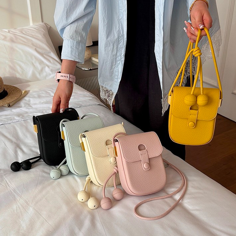 高級ブランドミニイエロークロスボディバッグ女性用ソフト PU - Luxury Bags Leather のレビューと価格